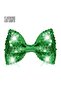 Adjustable Green Sequin Bow Tie With 4 Flashing Led Lightsht 3 X Lr44