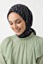 وشاح ريش الطيور منقوش أرجواني ناعم قطن