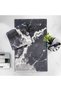 Home Retro 2 Li Cotton Floş Bath Mat -Grey