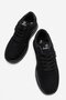 Linen Men's Shoes Black Black - 5