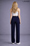Women's Belted Oversized Palazzo Women's Pants Belted - 6