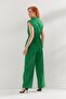 Vest Set Sets Green with Elastic Waistband - 4