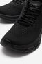 Rubber-Tied Men's Knitwear Sports Shoes Black Black - 4