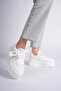 Venice Women's Black Lace-Up Thick Sole Sneakers Shoes - 2