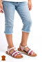Genuine Leather Orthopedic Vaketa Multicolor Girl Sandals - 2