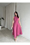 Double Set of Pocketed and Belt Summer Long Dresses - 2