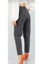 NEW SEASON WOMEN'S CHARCOAL BOYFRIEND JEANS - 2