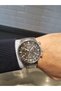 Black Dial Calendar Steel Bracelet Sapphire Glass 10 Atm Water Resistant Men Wristwatch
