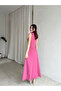 Double Set of Pocketed and Belt Summer Long Dresses - 4