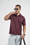 Trend Biz Regular Line Patterned Polo Collar Men's T-Shirt