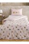 Lcw Home Mixed Cat Printed Cotton Piece Single Duvet Cover Set