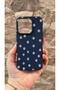iPhone 15 Pro Compatible Mini Daisy Patterned Silicone Shock-Absorbing Classic Protected Rubber Case - 2