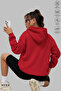 Unisex Hoodie Sagittarius Sagittarius Printed Hooded Brushed Inside Oversized %100 Cotton Combed Cotton Sweatshirt - 5