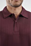 Trend Biz Regular Line Patterned Polo Collar Men's T-Shirt - 4