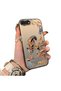 iPhone 7 Plus/8 Plus Compatible Hard Acrylic Back Silicone Edge Lens Protection Case Horse Patterned