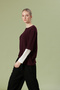 Contrast Detail Cycling Collar T-Shirt - 2
