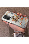 Poco F7 Compatible Hard Acrylic Back Silicone Edge Lens Protection Case Horse Patterned - 3