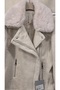 Women's Short Coat Collar Fur-Trimmed - 3