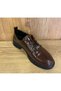 Lace-Up Shiny Oxford Style Casual Women's Shoes - 3
