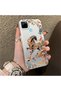 Realme C21Y/C25Y Compatible Hard Acrylic Back Silicone Edge Lens Protection Case Horse Patterned - 2