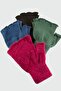 قفازات LVSQVR ذات أطراف مقطوعة (165416) - أسود - 2