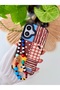 iPhone 17 Compatible Plated Charm Hippi Design Stretchy Silicone Case with Toy - 3