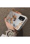 Samsung Galaxy M23/M13 Compatible Hard Acrylic Back Silicone Edge Lens Protection Case Horse Patterned - 4