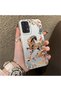 Samsung Galaxy A04S Compatible Hard Acrylic Back Silicone Edge Lens Protection Case Horse Patterned - 2