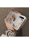 Samsung Galaxy A50/A50S/A30S Compatible Hard Acrylic Back Silicone Edge Lens Protection Case Horse Patterned - 4