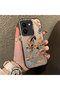 Vivo Y36 4G/5G Compatible Hard Acrylic Back Silicone Edge Lens Protection Case Horse Patterned - 2