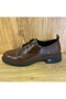 Lace-Up Shiny Oxford Style Casual Women's Shoes - 6