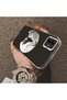 Samsung Galaxy A03/A04E/A04 Compatible Hard Acrylic Back Silicone Edge Lens Protection Case Wild Wolf - 4