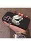 Samsung Galaxy S22 Ultra Compatible Hard Acrylic Back Silicone Edge Lens Protection Case Wild Wolf - 3