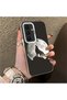 Samsung Galaxy S25 Fe Compatible Hard Acrylic Back Silicone Edge Lens Protection Case Wild Wolf - 2