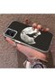 Samsung Galaxy A06 4G/5G Compatible Hard Acrylic Back Silicone Edge Lens Protection Case Wild Wolf - 3