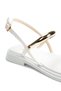 Women's Buckle Detail Straps Sandals 6347 White - 3