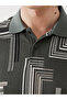 Lcw Vision Polo Neck Short Sleeve Patterned Men's T-Shirt (S5) - 3