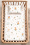 100% Cotton Elastic Baby Bed Sheet I + Pillowcase |   Park Bed 60X120 70X110 70X120 Compatible