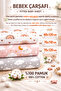 100% Cotton Elastic Baby Bed Sheet I + Pillowcase |   Park Bed 60X120 70X110 70X120 Compatible - 3