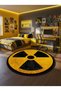 Non-Slip Sole Playstation Xbox Themed Machine Washable Gamer Youth Room Rug 80X80