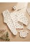 Newborn 5-Piece Hospital Discharge Set Bodysuit Set Baby Hospital Take-Home Gift Set - 4