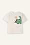 100% Cotton Dinosaur Printed Short Sleeve T-Shirt Baby Boy G8030A526Sm - 3