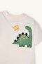 100% Cotton Dinosaur Printed Short Sleeve T-Shirt Baby Boy G8030A526Sm - 4