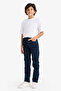 Straight Leg Gabardine Trousers for Boys X4224A626Sp - 2