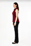Burgundy Stylish Elegant Shirt - 4