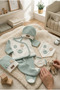 Newborn 5-Piece Hospital Discharge Set Bodysuit Set Baby Hospital Take-Home Gift Set - 4