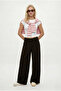 Women's Wesley Modal Touch Pleated Pocketed Brown Sweatpants - 2