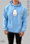 Unisex Hoodie Capricorn Capricorn Printed Hooded Brushed Inside Oversized 100% Cotton Combed Cotton Sweatshirt - 4
