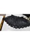 Elegant Model with Black Lace Collar - 2