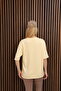 Long Oversized Slit T-Shirt, Off Shoulder, Crew Neck, Soft and Comfortable Oysho Fabric - 7